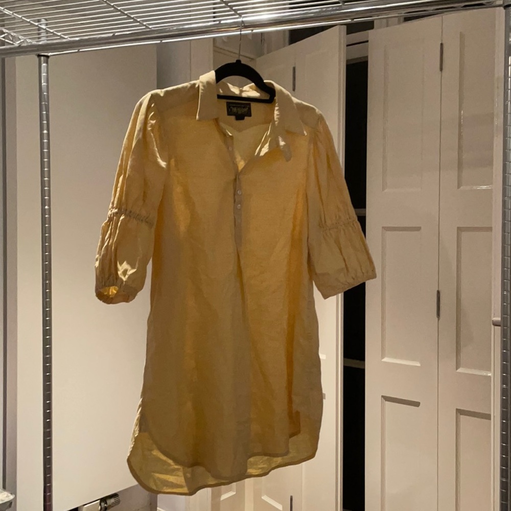Opening Ceremony yellow shirt in size medium